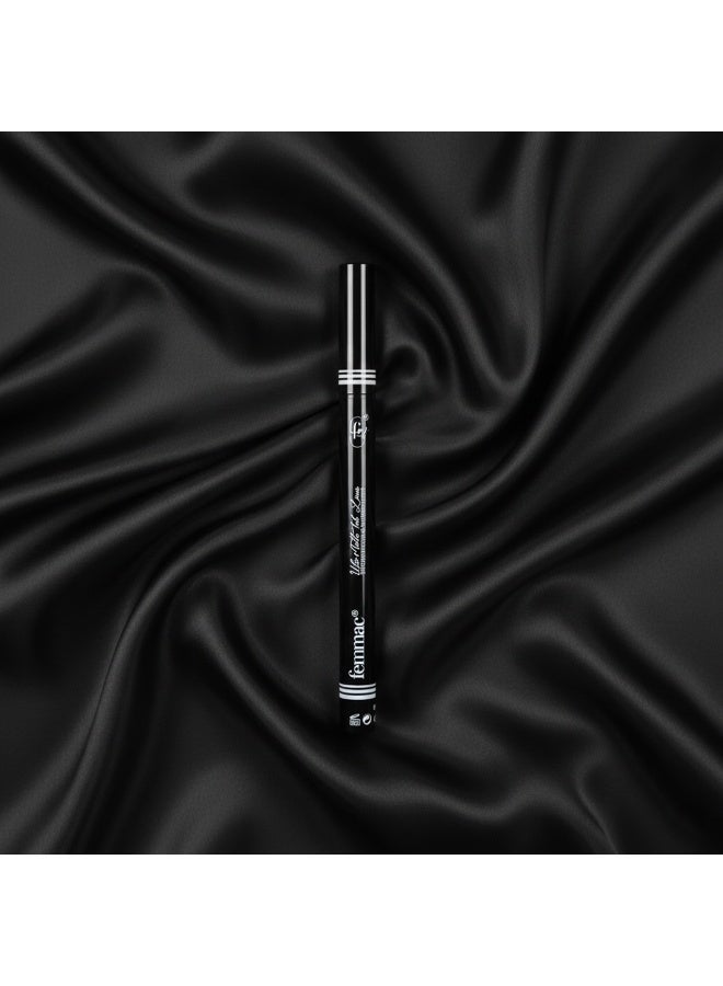 FEMMAC Ulti Matte Ink Liner – Smudge Proof & Waterproof Liquid Eyeliner | Intense Black Matte | Precision Tip | Long-Lasting Wear - Image 3